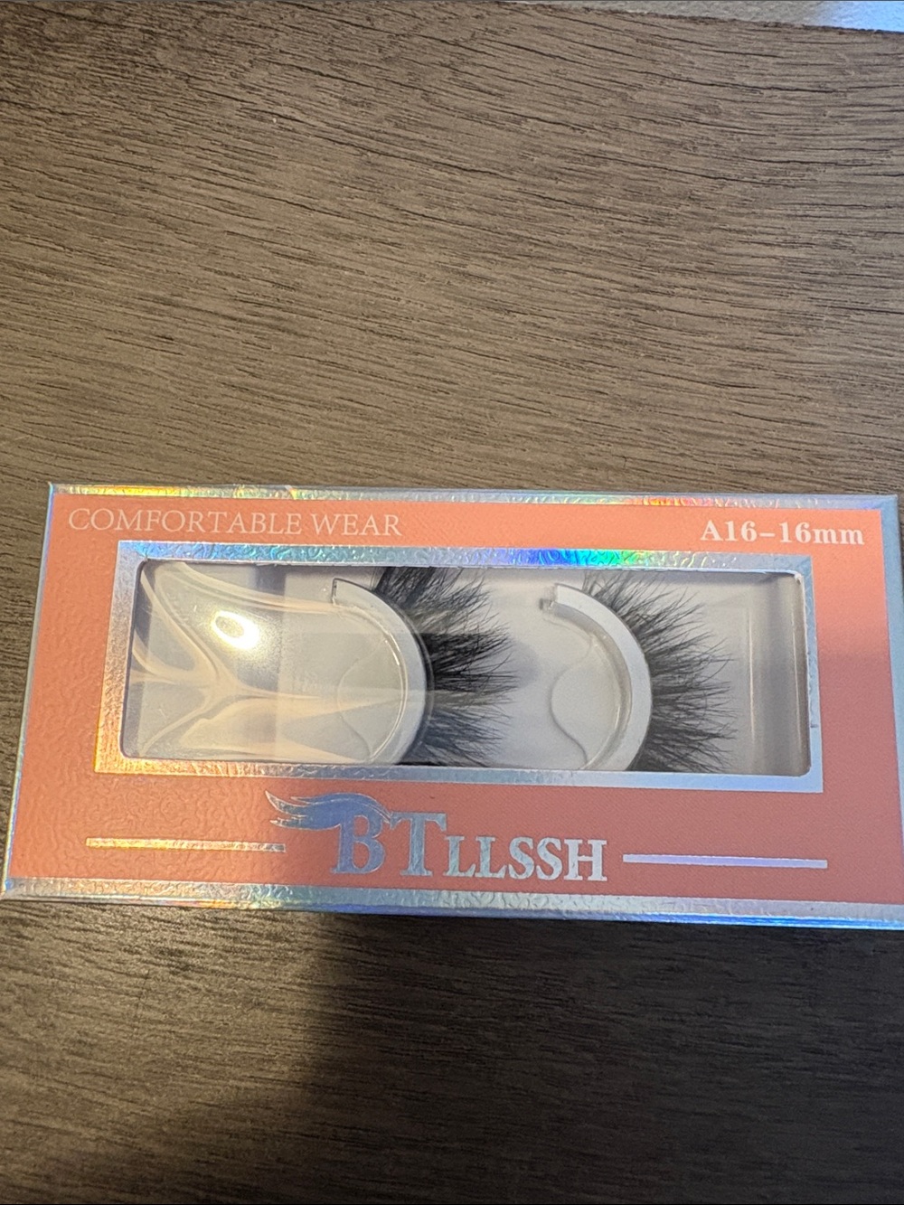 A16 16mm Black Flared False Eyelashes